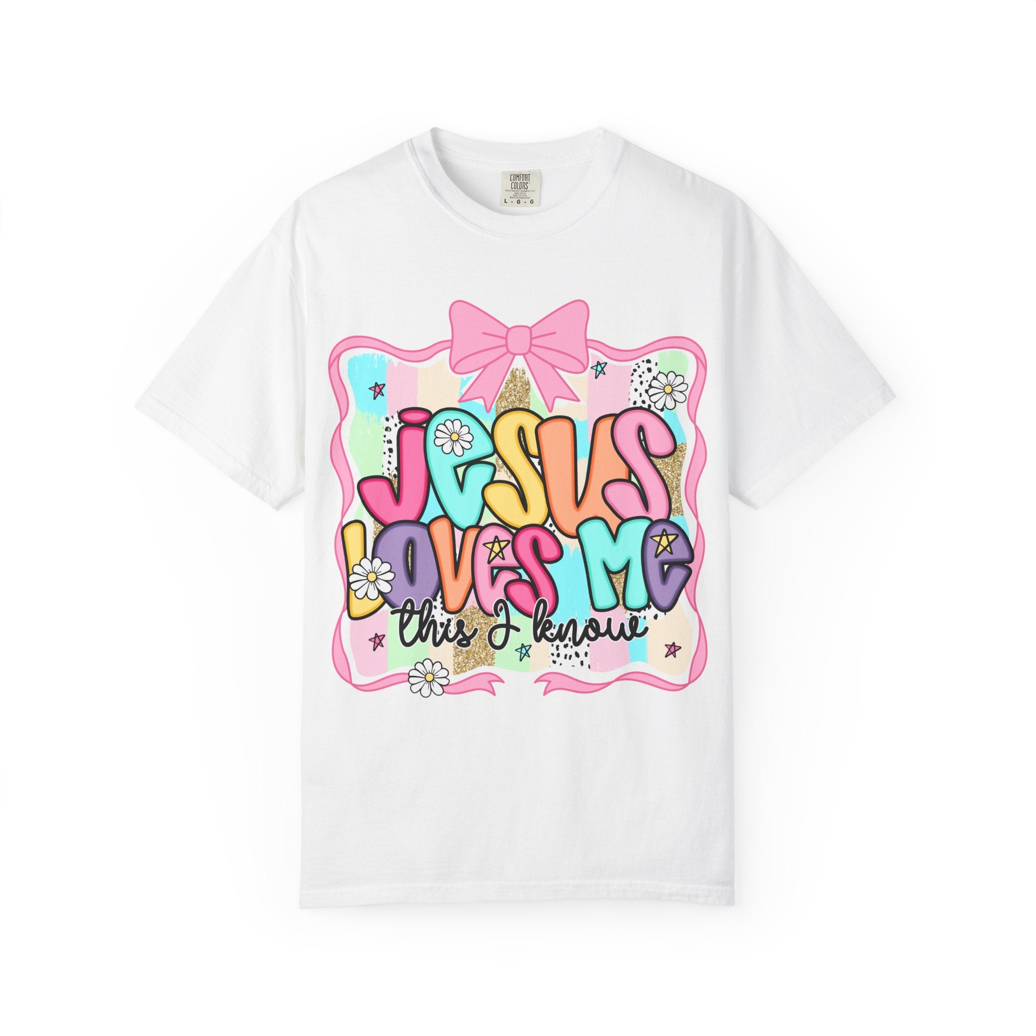 Buy Jesus Loves Me Garment-Dyed T-Shirt