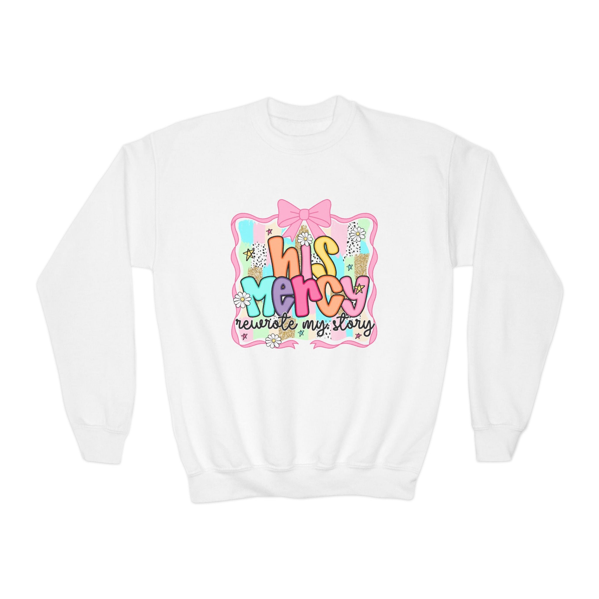 Buy His Mercy Restores My Soul Kids Sweatshirt